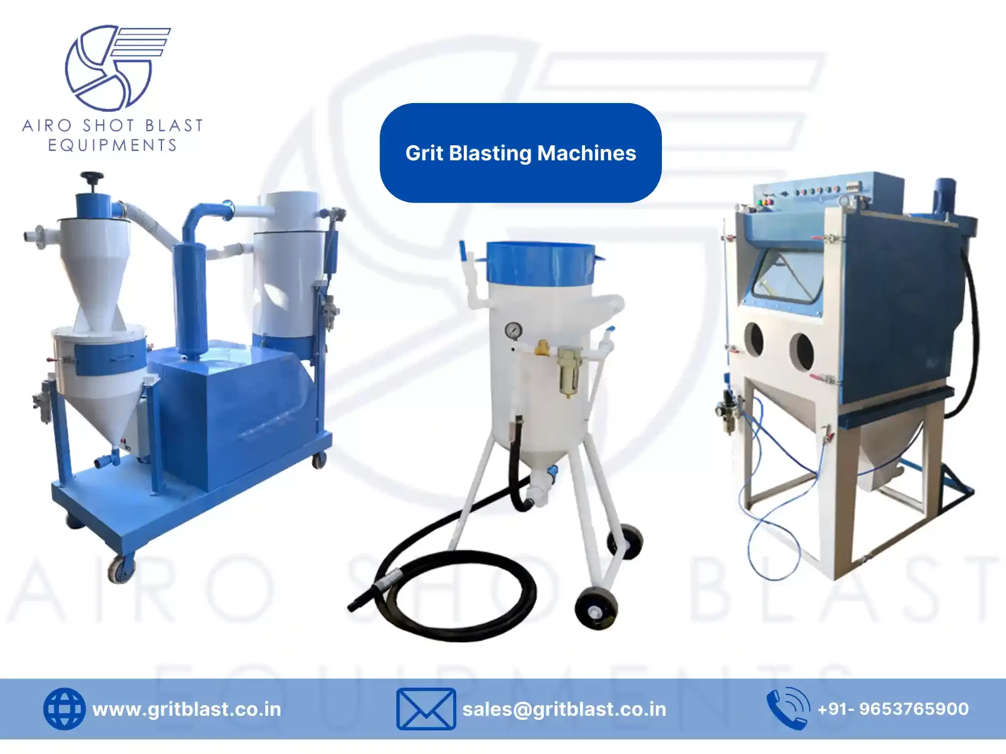 Grit Blasting Machine Manufacturers in India