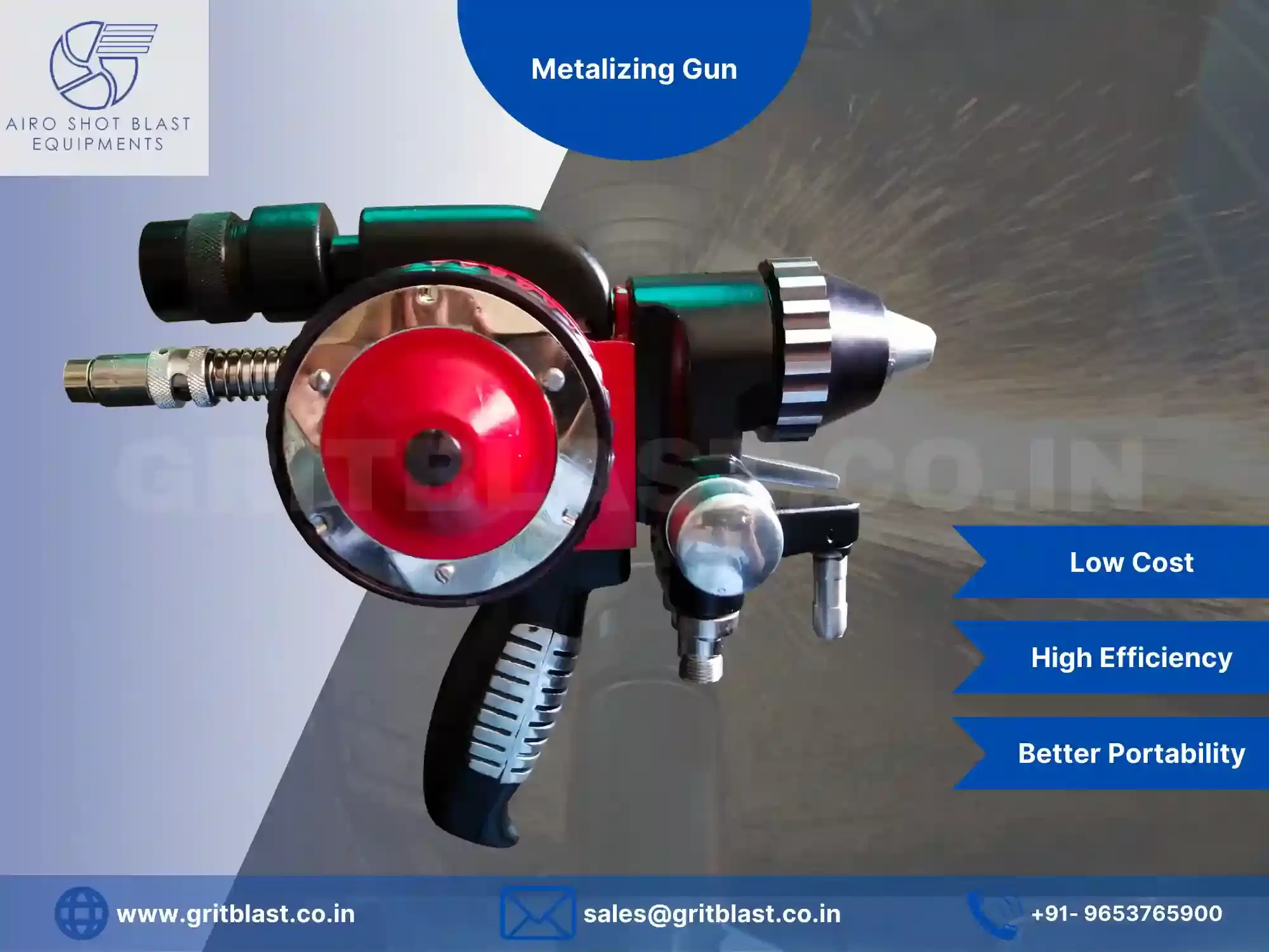 Flame Spray Gun Manufacturer