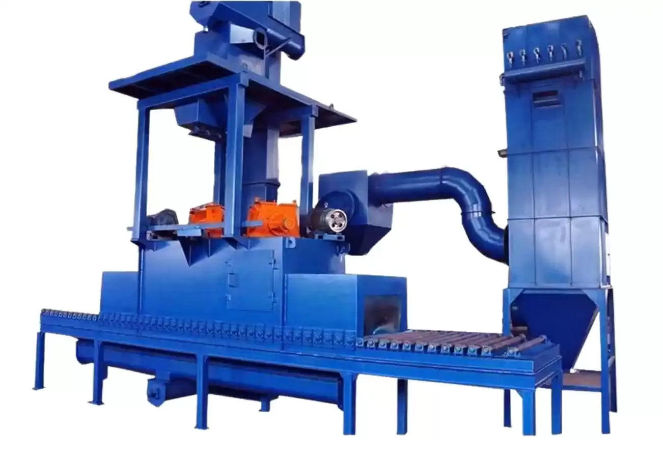 Plate Cleaning Shot Blasting Machine
