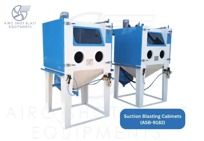 Suction Grit Blasting Cabinet